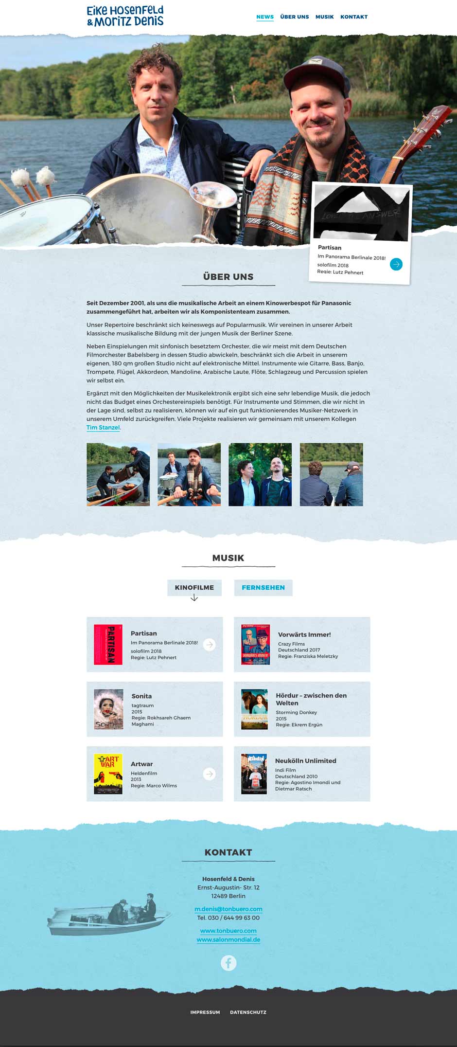 Website Hosenfeld-Denis