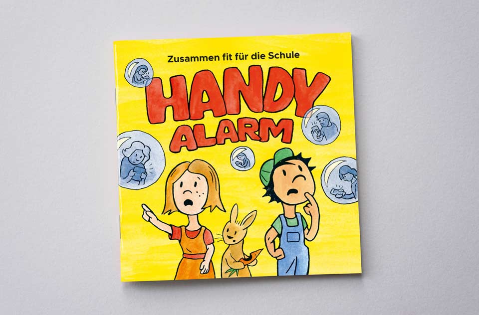Kinderheft Handyalarm Cover