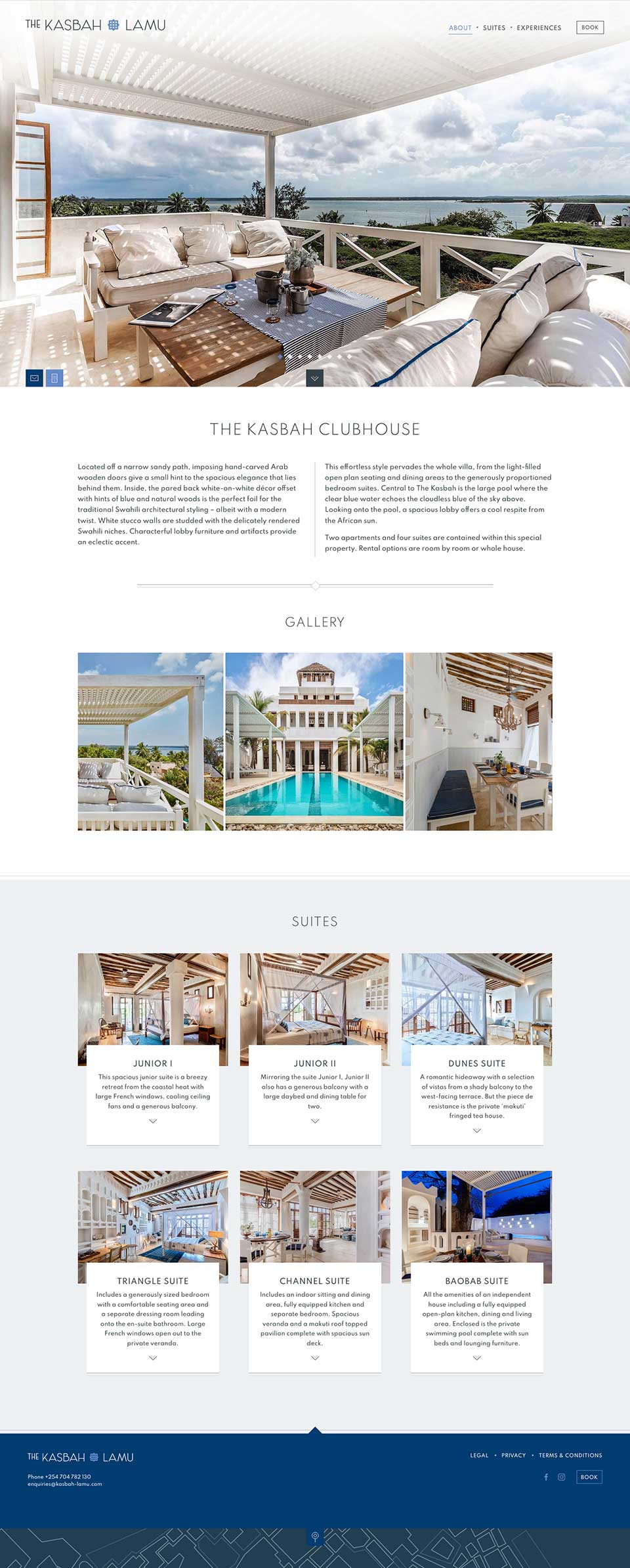 Website The Kasbah Lamu